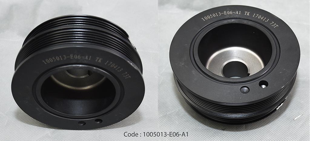 SHOCK ABSORPTION PULLEY-CRANKSHAFT